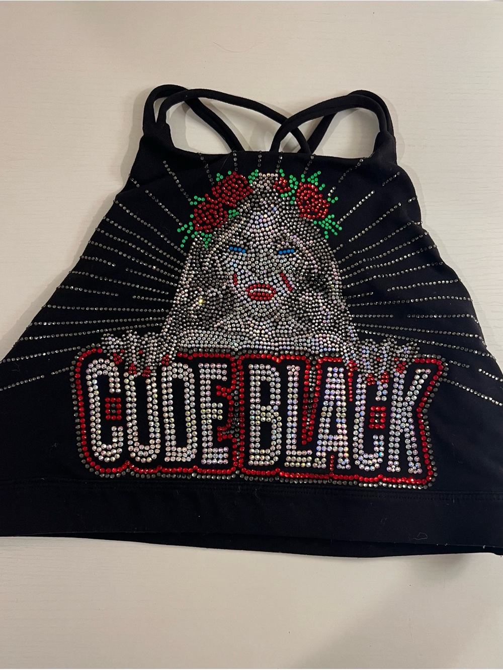 CEA Cheer Extreme Code Black Sports Bra Adult Small